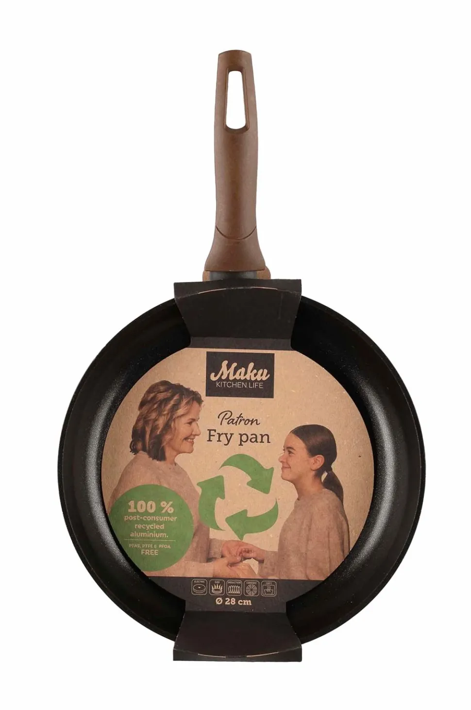 Maku Kitchen Life Stegepande Patron 28 cm