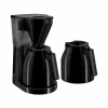 Melitta Kaffemaskine Easy 2.0 Therm 2 kander, sort