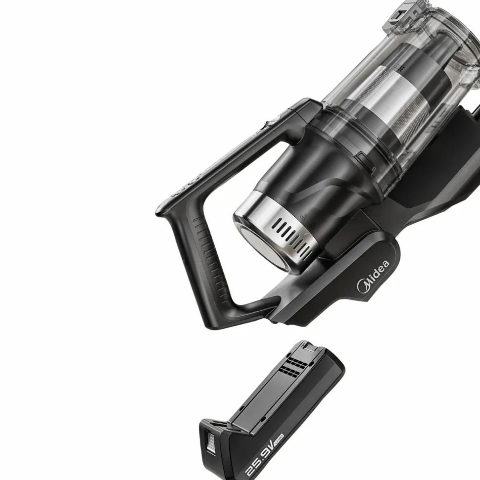 Midea Skaftstøvsugere Med tømningsstation, 350w Bldc-motor