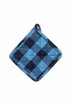 Midnatt Grydelapper Gingham