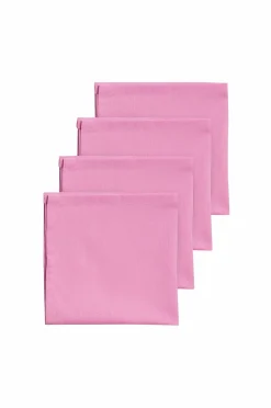 Midnatt Serviet sæt Pink 4 stk