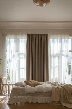 Mimou Mørklæggende hotelgardin - dobbelt bredde