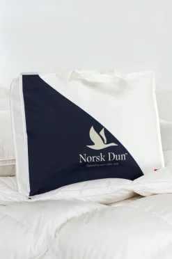 Norsk Dun Pude 90 % andedun Medium 3-kammer