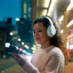 Philips TAH8506WT Trådløse hovedtelefoner med støjreduktion
