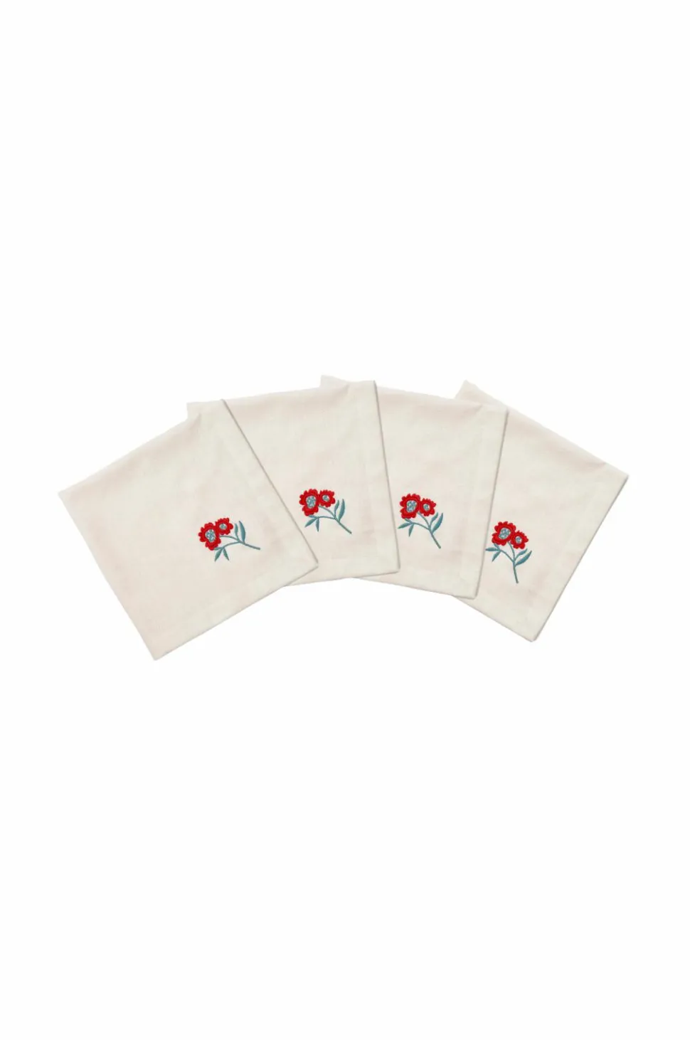 PICK A POPPY Serviet 4 pack Cottage Flower