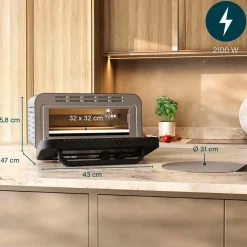 Princess Pizzaovn Pro Max 2100W 400°C