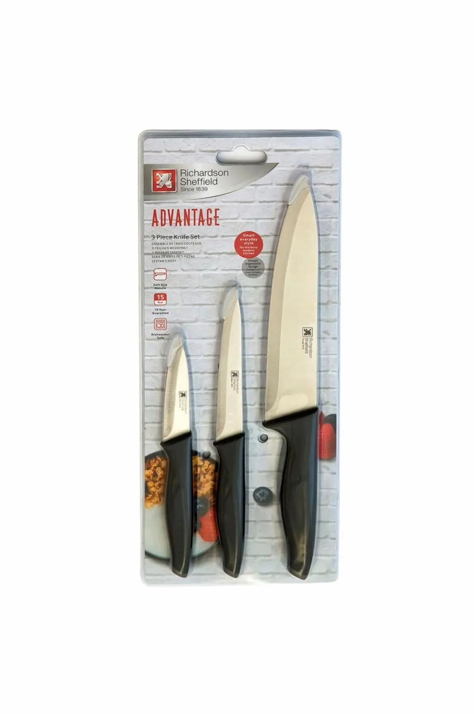 Richardson Sheffield Knivsæt Advantage 3 dele