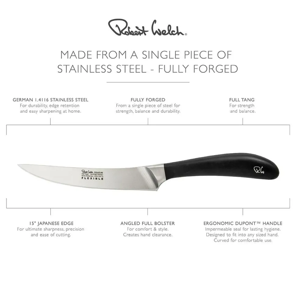 Robert Welch Fleksibel universalkniv Signature 16cm/ 6,5