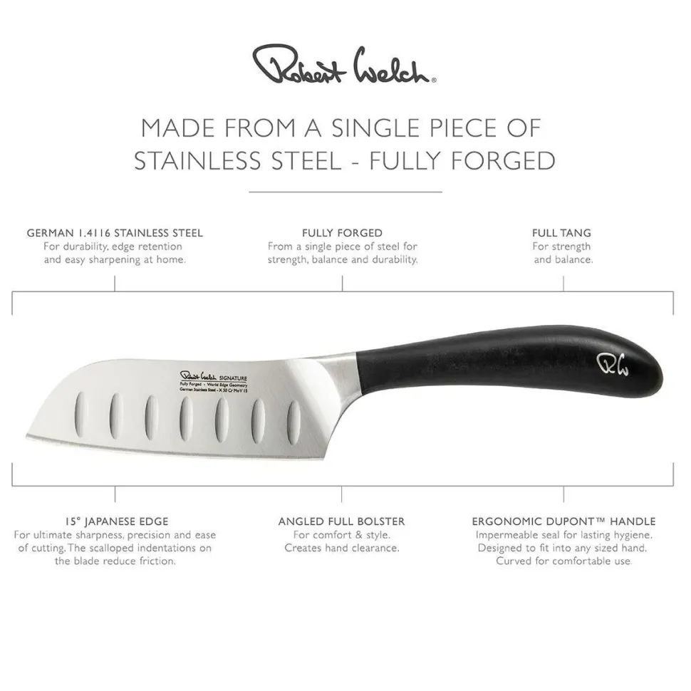 Robert Welch Santokukniv Signature 11cm/ 4