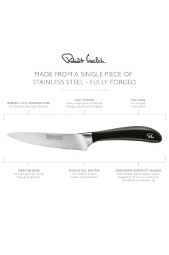 Robert Welch Utility Knife Serrated Signature 12cm/ 4,5