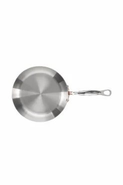 Samuel Groves Sauterpande i kobber 26 cm