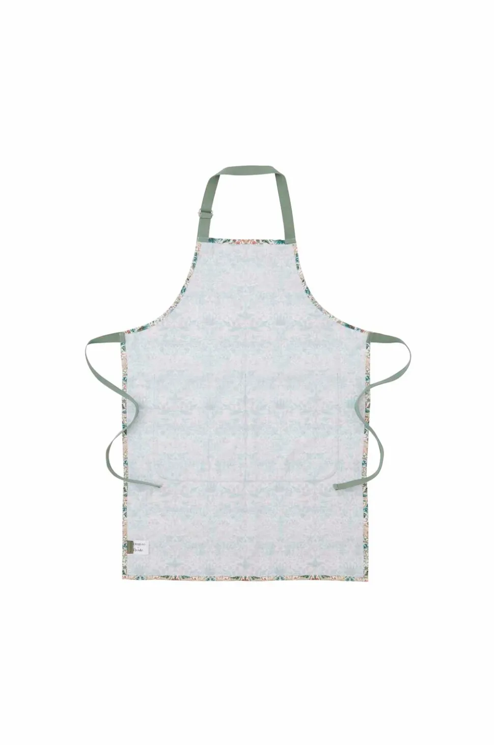 Spode Forklæde Morris & Co Strawberry Thief Cochineal /Willow
