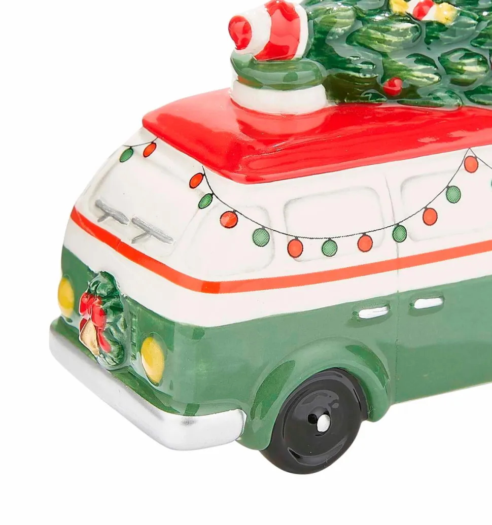 Spode Ornament Christmas Tree Camper Van