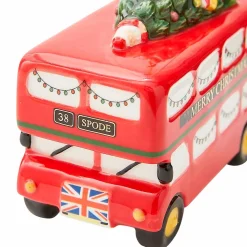 Spode Ornament Christmas Tree All Things British Double Decker Bus