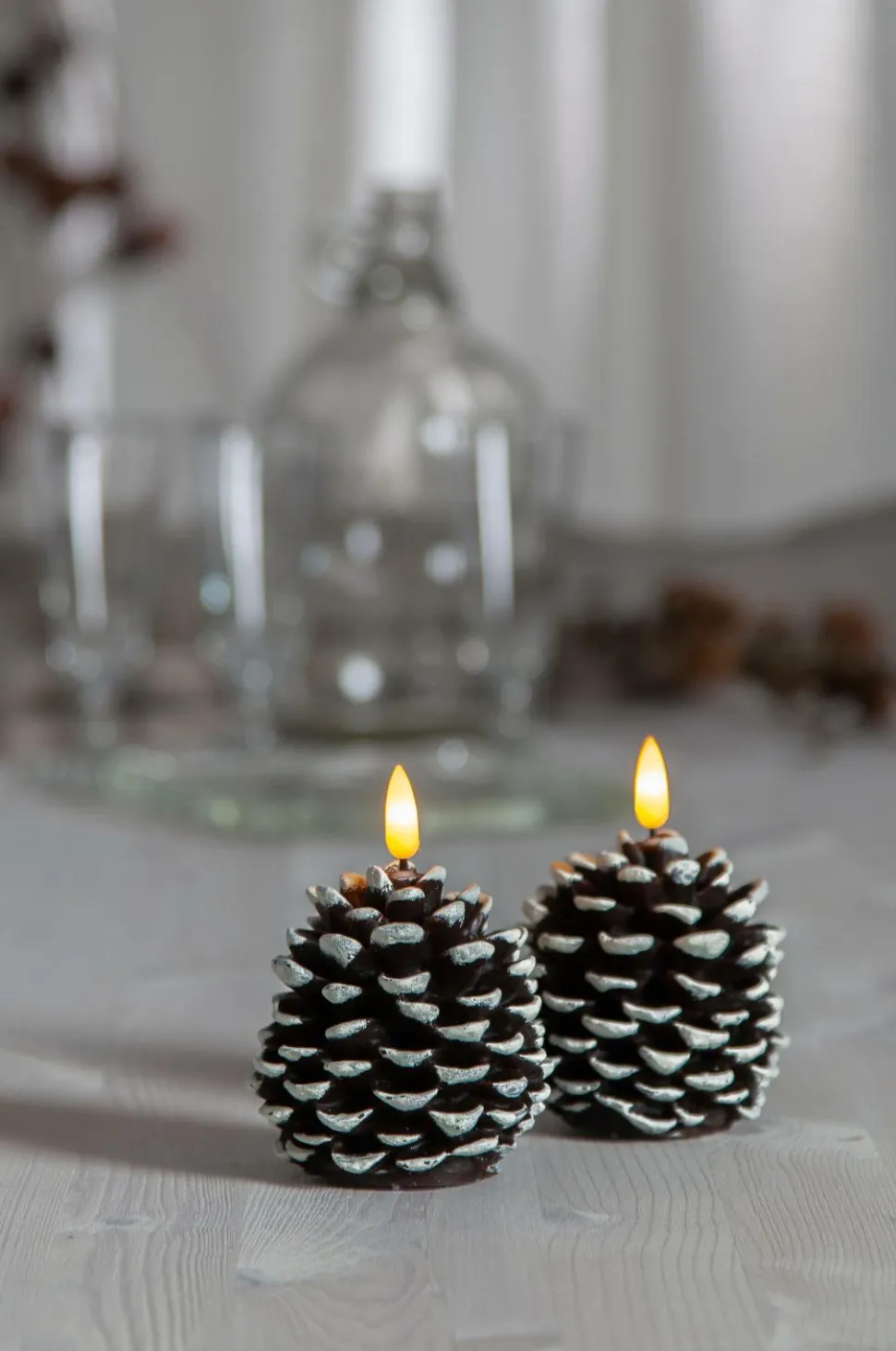 Star Trading Cone LED-bloklys Flamme
