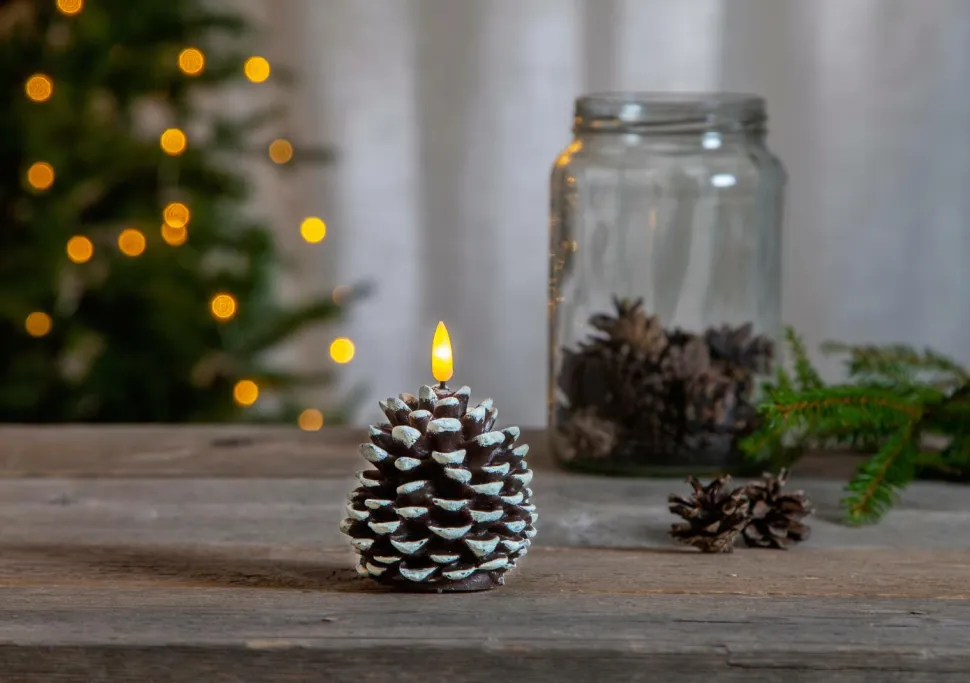 Star Trading Cone LED-bloklys Flamme