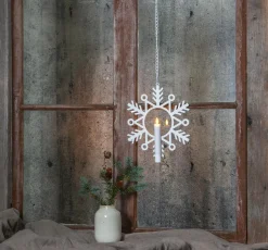 Star Trading Indendørsdekoration Flamme Snow.