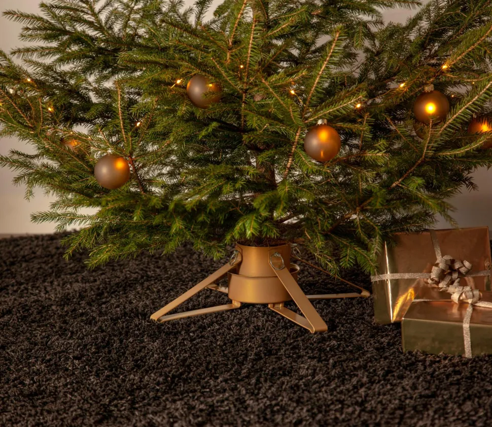 Star Trading Juletræsfod Granig Gold