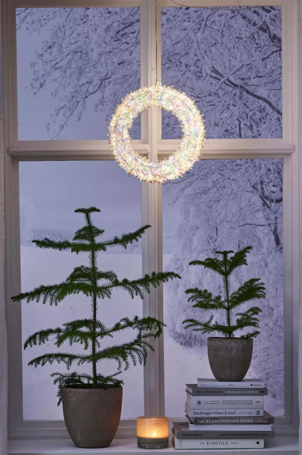 Star Trading Udendørs krans Magic 30cm