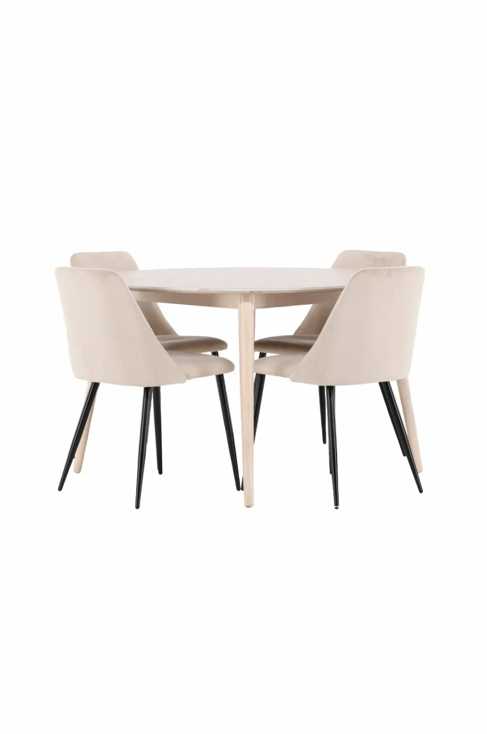 Venture Home Spisebord Flora med stol Night