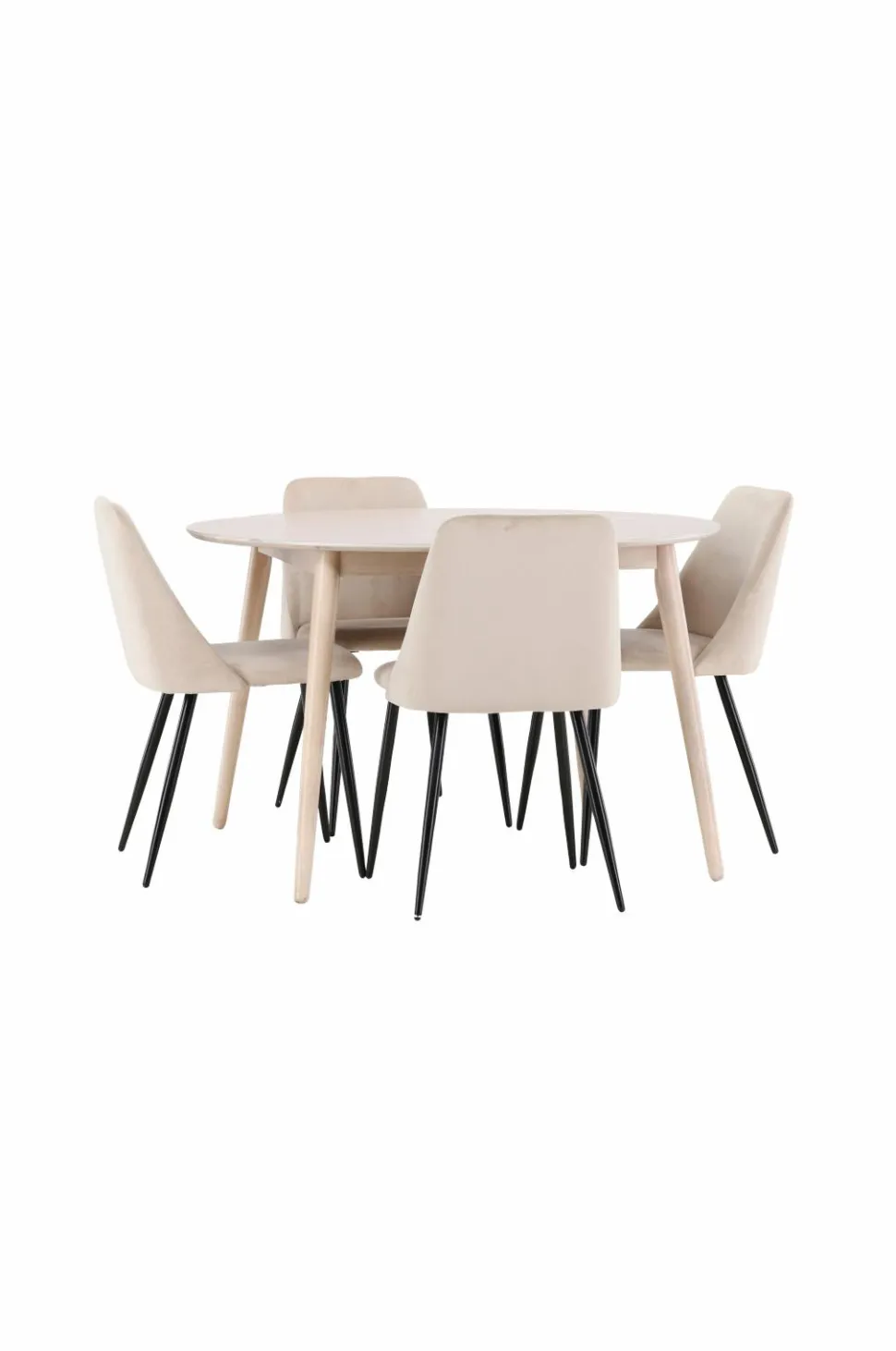 Venture Home Spisebord Flora med stol Night