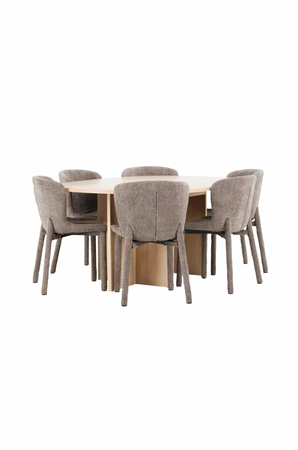 Venture Home Spisebord Strada med Astoria-stol