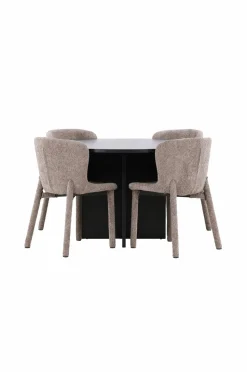 Venture Home Spisebord Strada med Astoria-stol
