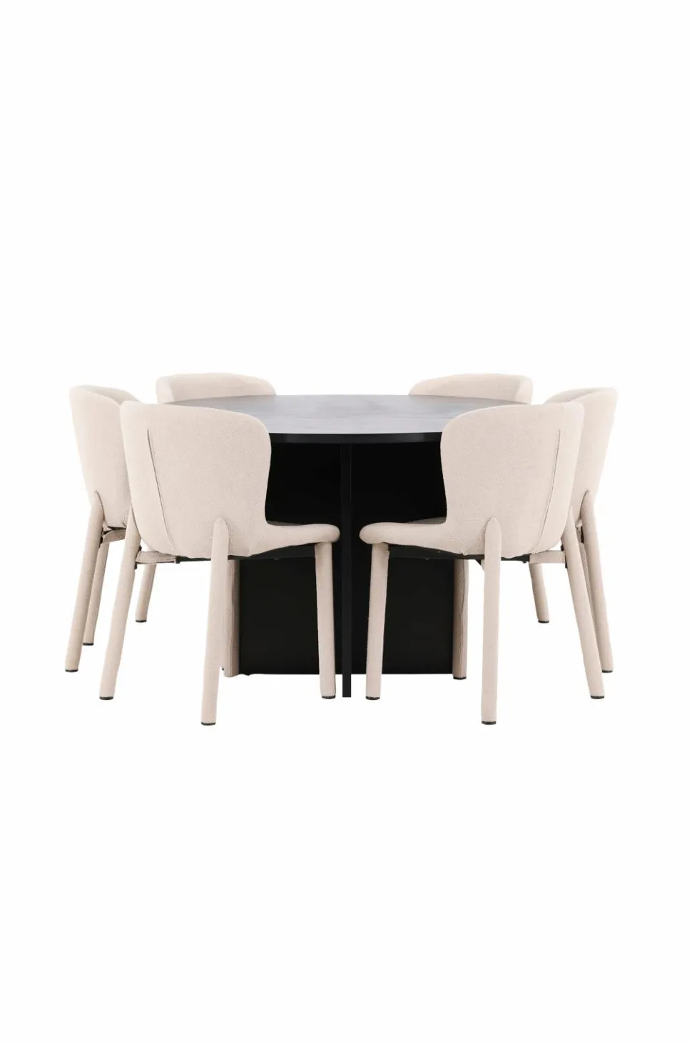 Venture Home Spisebord Strada med Astoria-stol