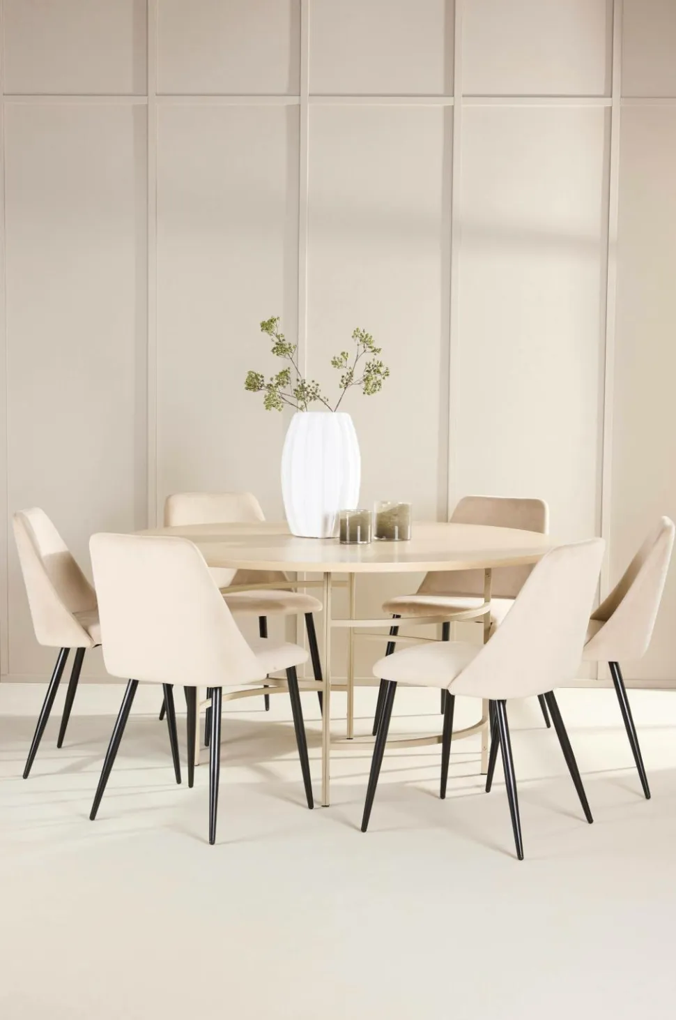 Venture Home Spisebord Copenhagen med stol Night