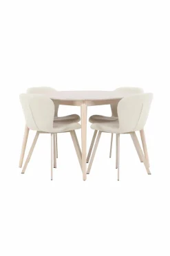 Venture Home Spisebord Flora med Lilja-stol