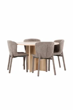 Venture Home Spisebord Strada med Astoria-stol