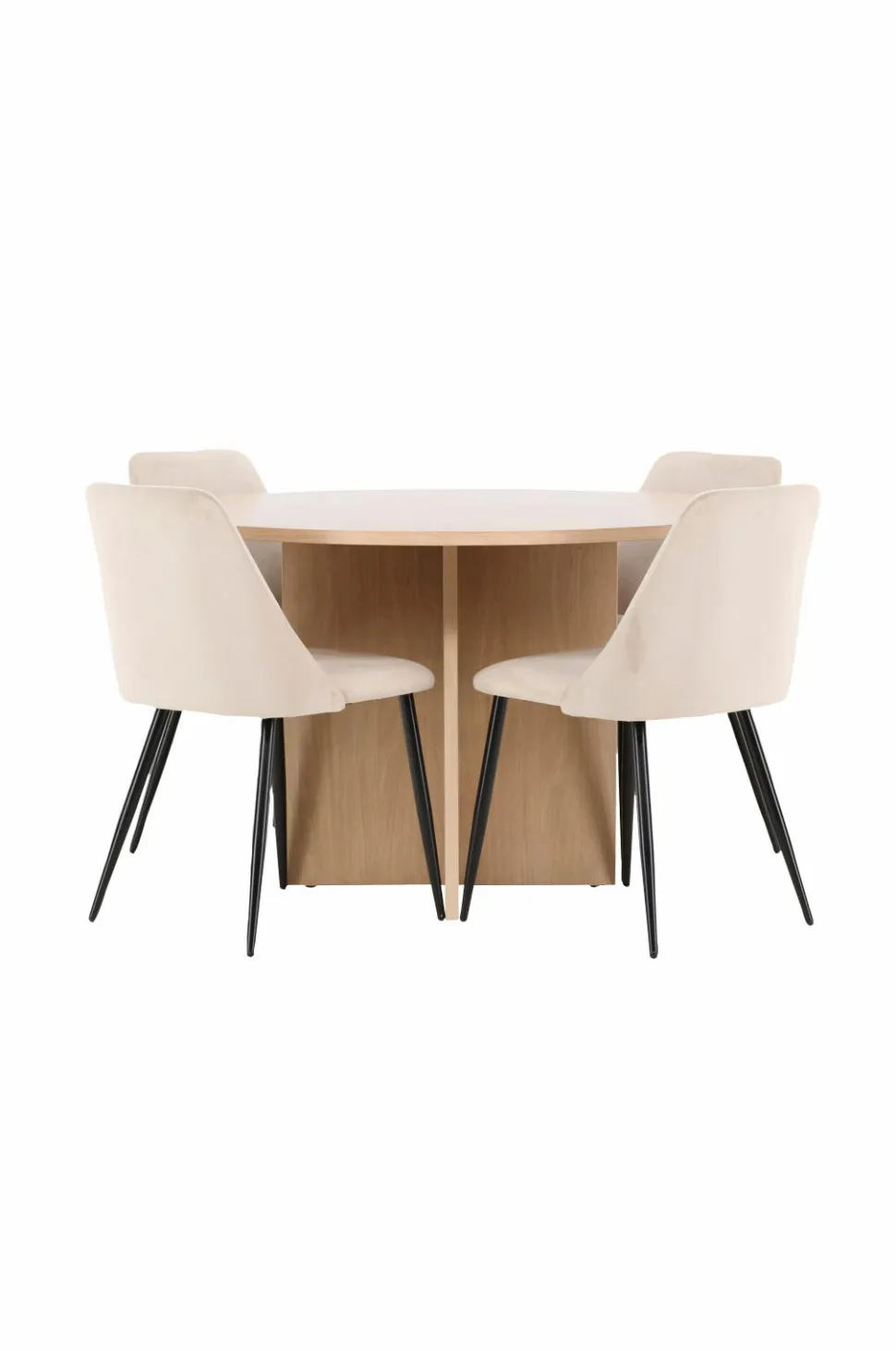 Venture Home Spisebord Strada med stol Night
