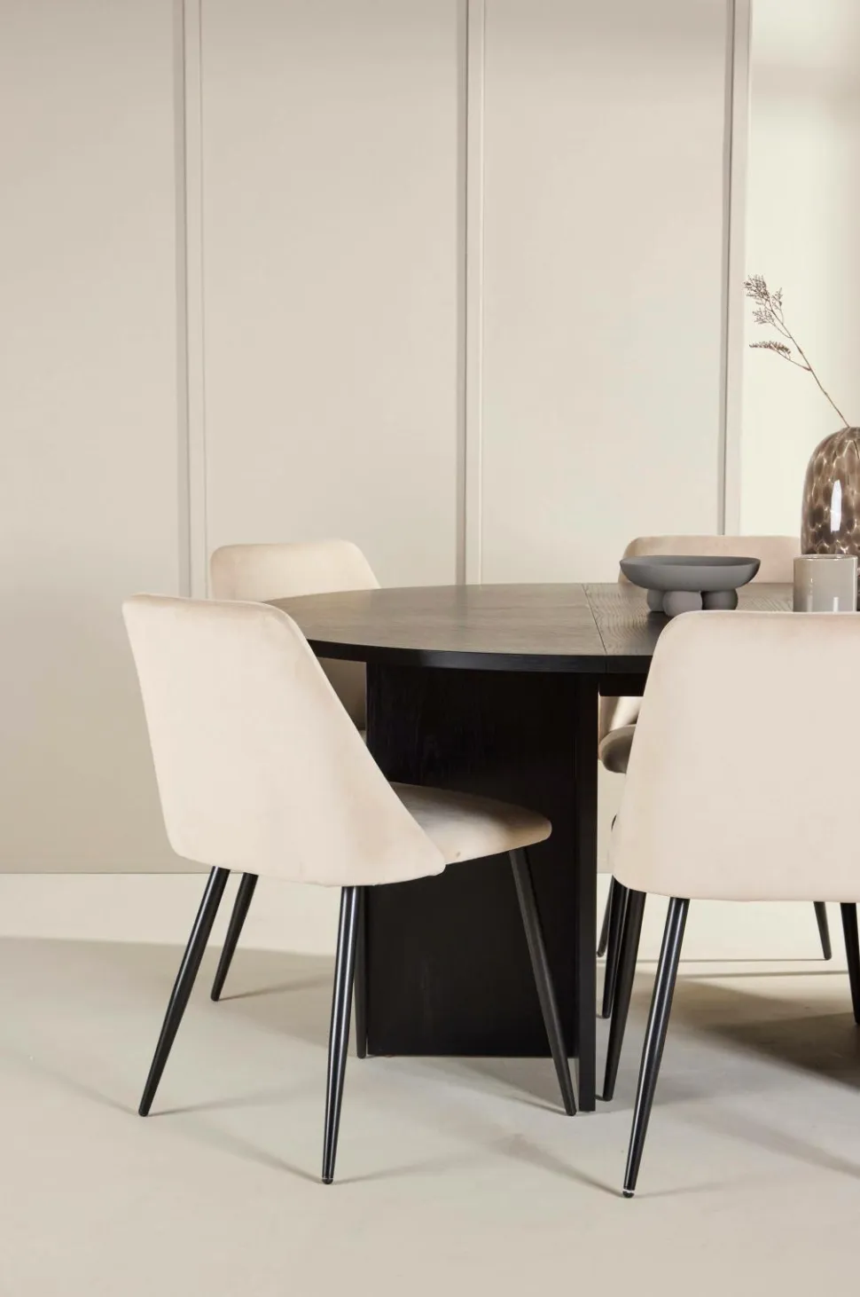 Venture Home Spisebord Strada med stol Night