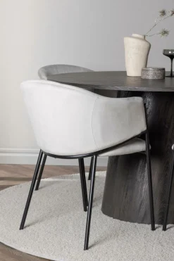 Venture Home Spisegruppe Lanzo med 4 stole Evelina
