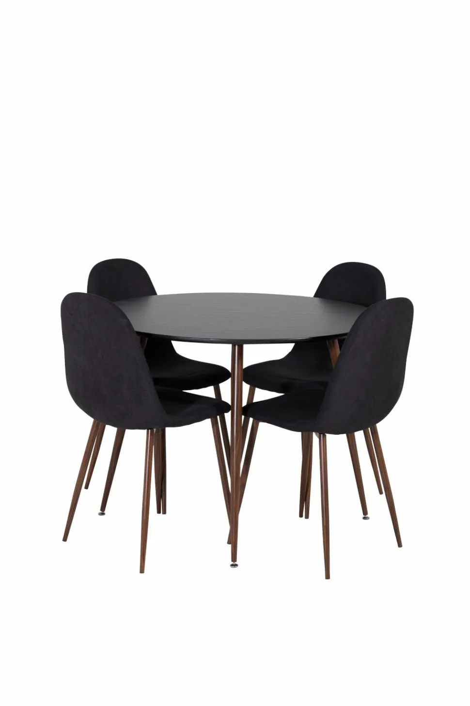 Venture Home Spisegruppe Plaza med 4 stole Polar