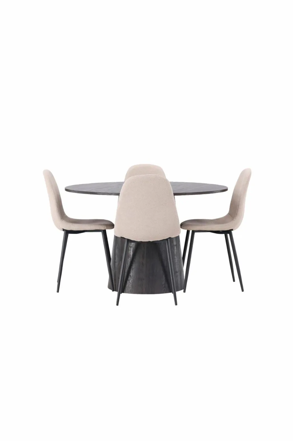 Venture Home Spisegruppe Lanzo med 4 stole Polar