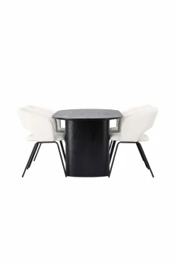 Venture Home Spisegruppe Isolde med 4 stk. stole Day