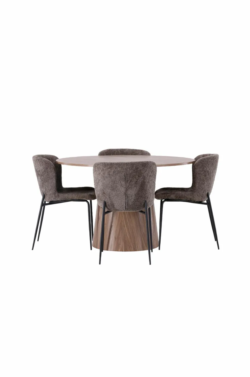 Venture Home Spisegruppe Lanzo med 4 stole Modesto