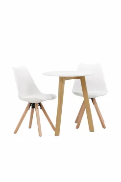 Venture Home Spisegruppe Leonora med 2 stk. stole Zeno