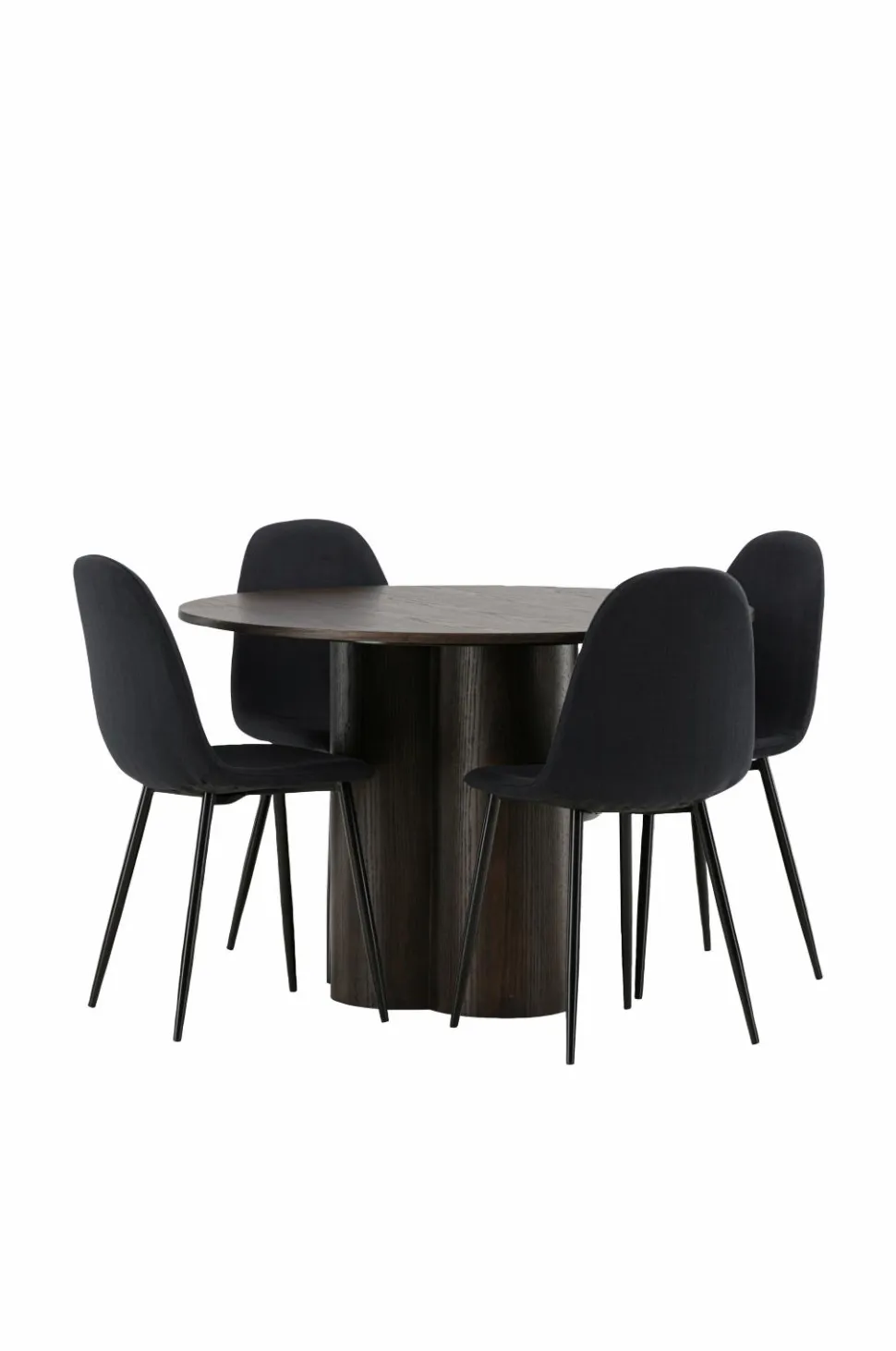 Venture Home Spisegruppe Olivia med 4 stole Polar