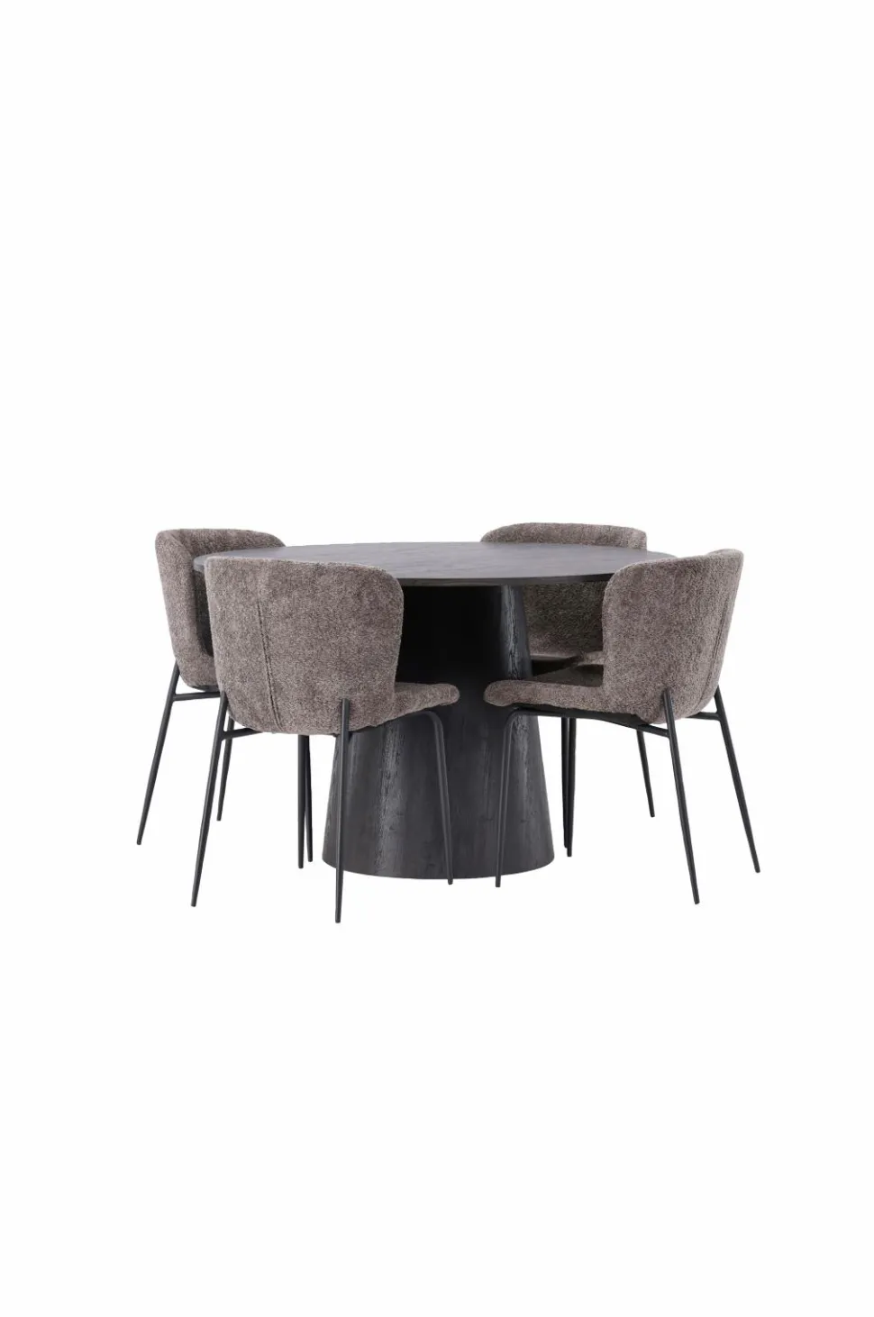 Venture Home Spisegruppe Lanzo med 4 stole Modesto