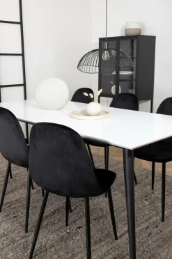 Venture Home Spisegruppe Jimmy med 6 spisebordsstole Polar