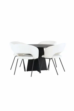 Venture Home Spisegruppe Bootcut med 4 stk. stole Day