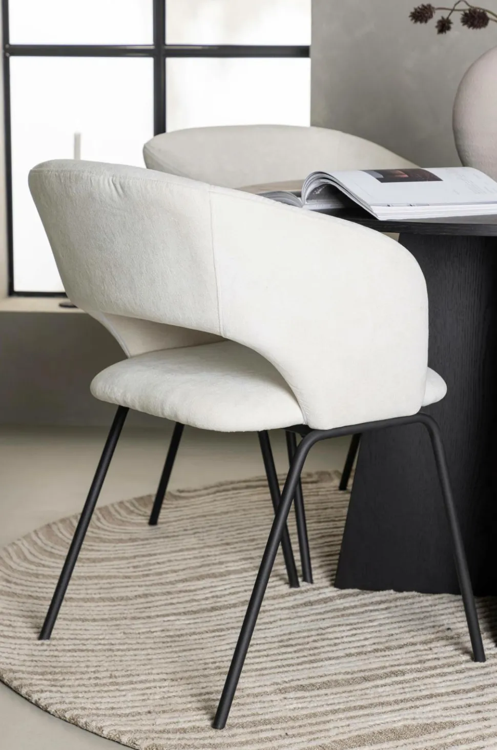 Venture Home Spisegruppe Bootcut med 4 stk. stole Day