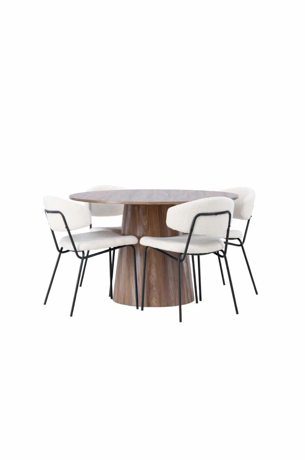 Venture Home Spisegruppe Lanzo med 4 stole Chico