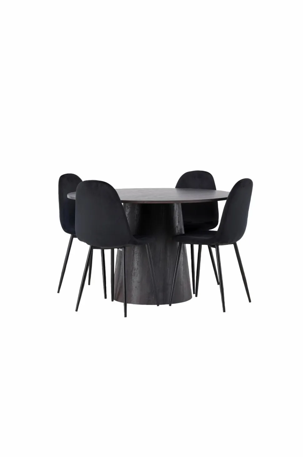 Venture Home Spisegruppe Lanzo med 4 stole Polar
