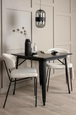 Venture Home Spisegruppe Tempe med 2 spisebordsstole Chico