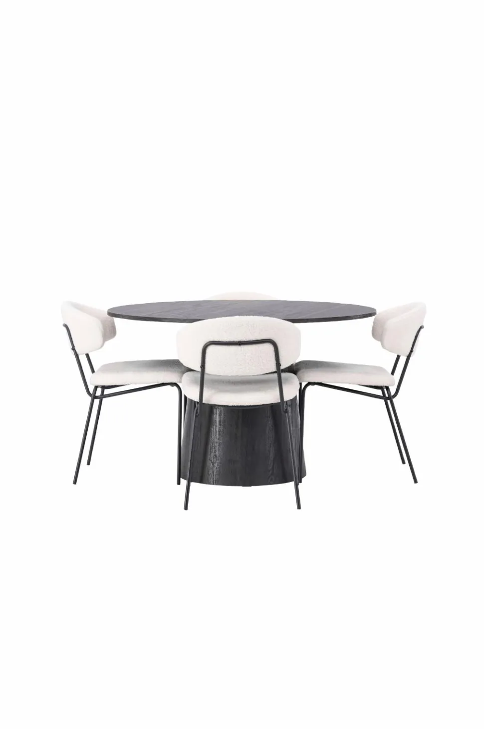 Venture Home Spisegruppe Lanzo med 4 stole Chico