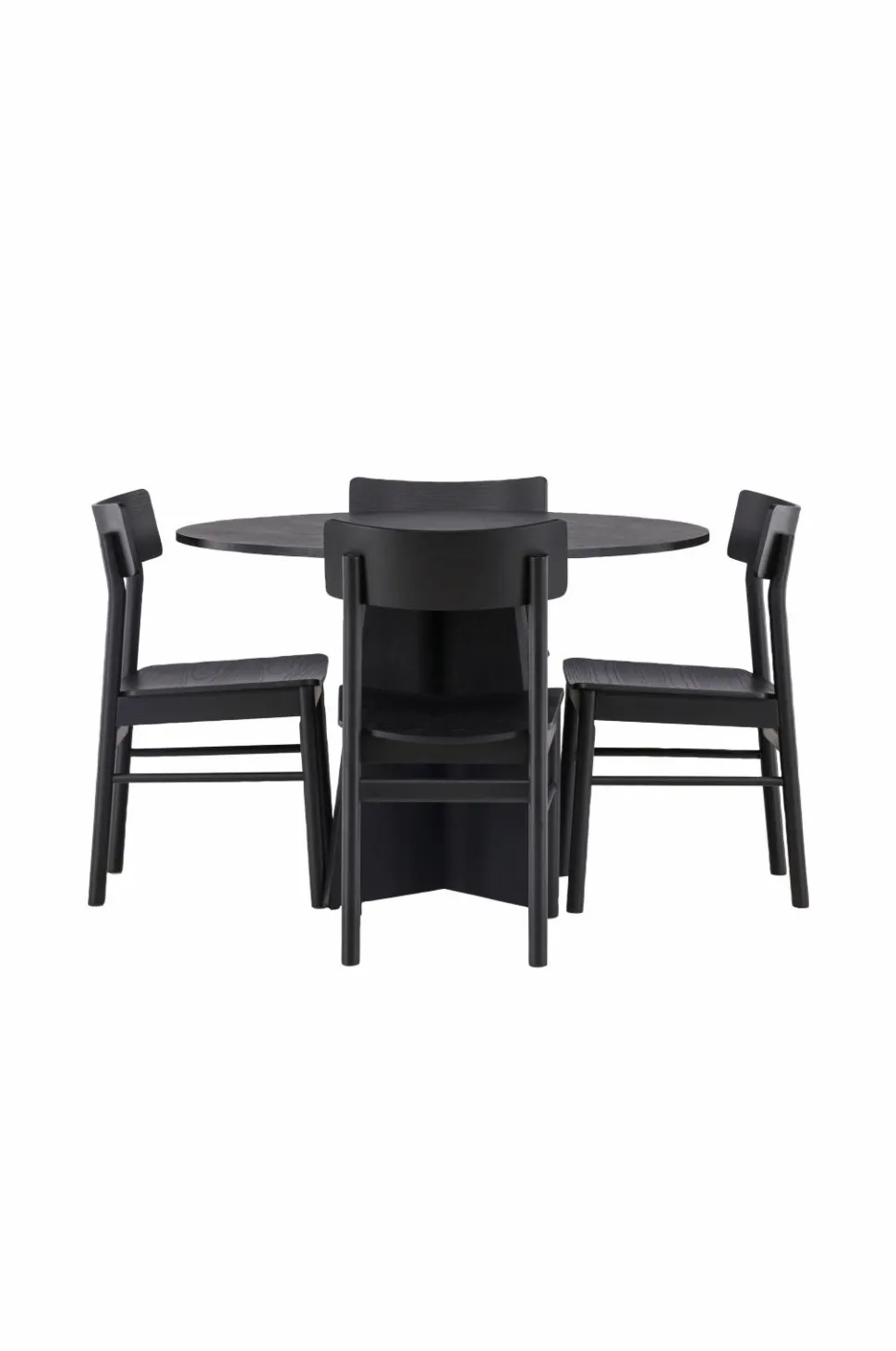 Venture Home Spisegruppe Bootcut Round og stolene Montros