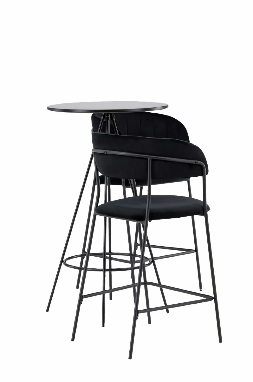 Venture Home Spisegruppe Bistro med 2 stk. stole Lui